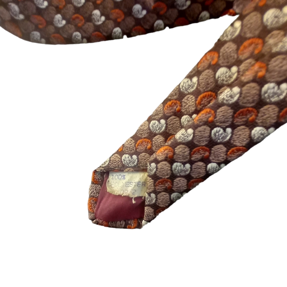 Arthur Frederick Vintage polyester tie - Picture 4 of 4